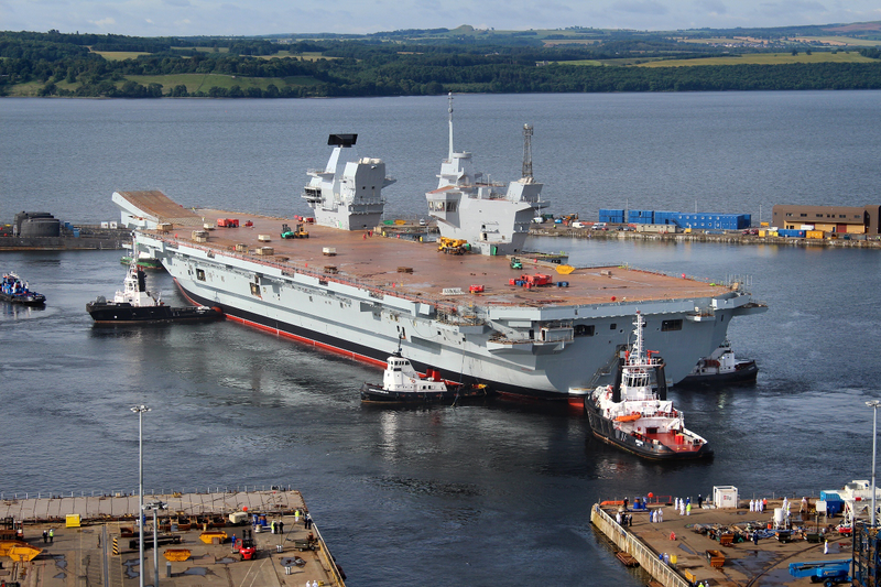 HMS Queen Elizabeth. Wikimedia Commons